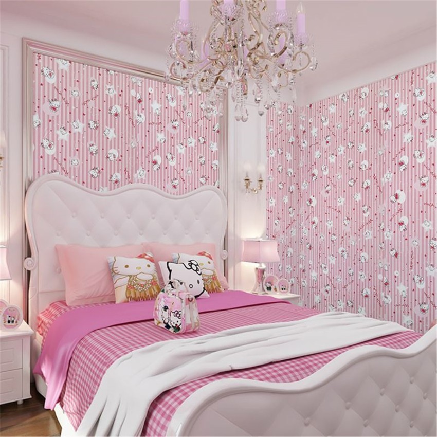Girls bedroom wallpaper ideas by age