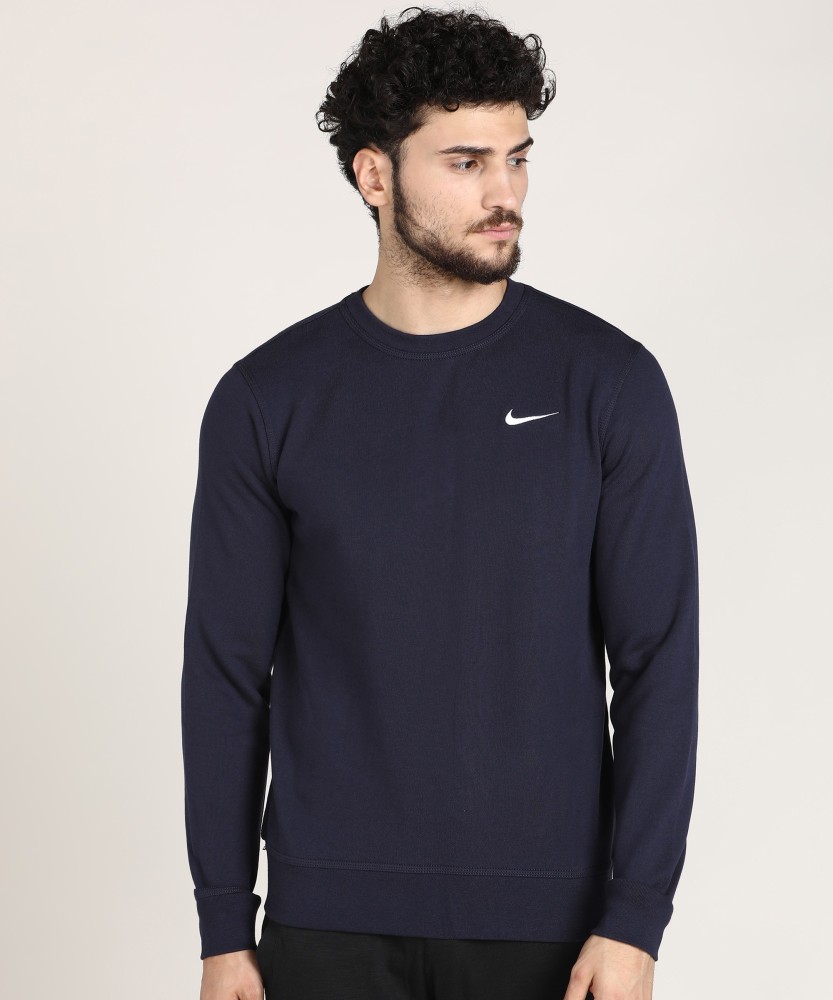 NIKE Full Sleeve Solid Men Sweatshirt Buy NIKE Full Sleeve Solid Men Sweatshirt Online at Best Prices in India Flipkart