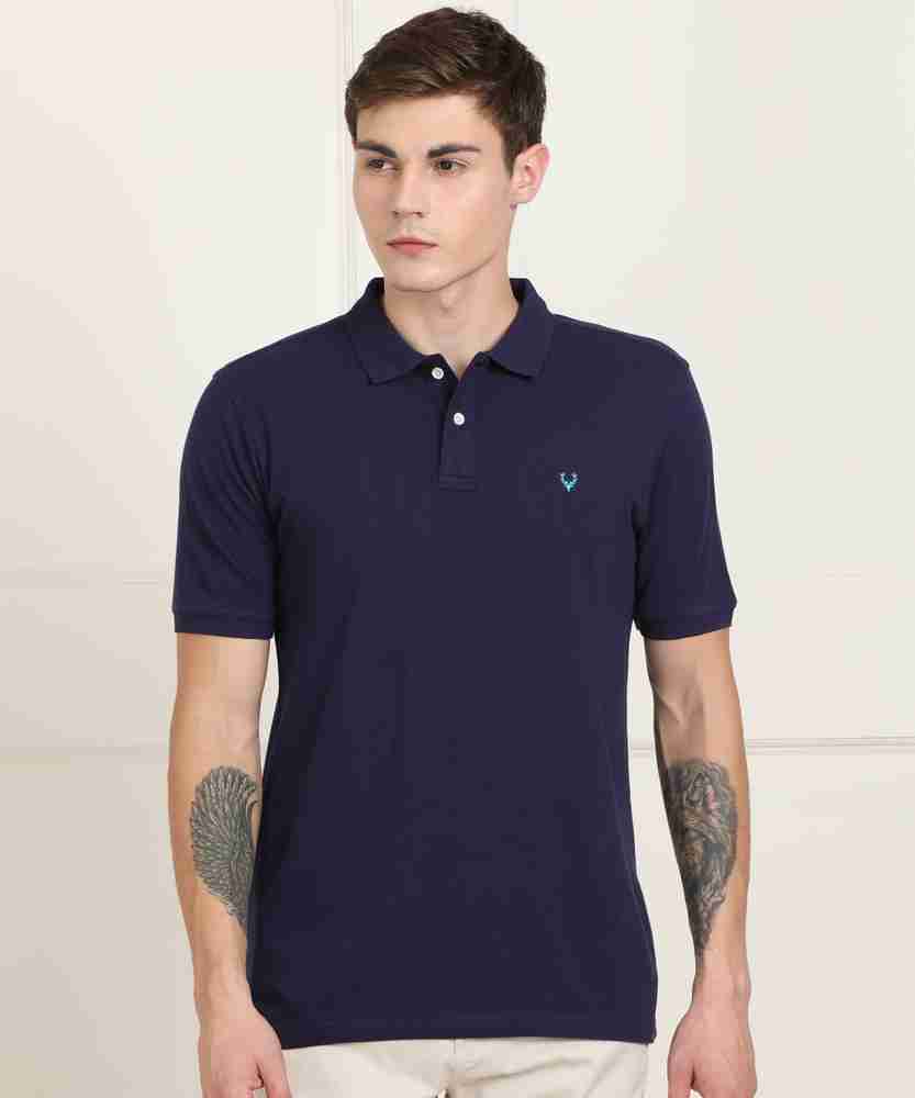 Allen solly deals blue t shirt