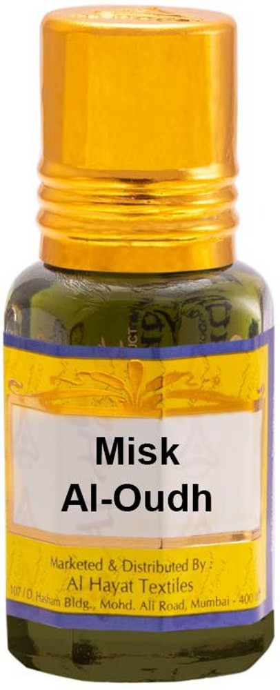 Al Hayat Misk Al Oudh Concentrated Perfume 12 ml Herbal