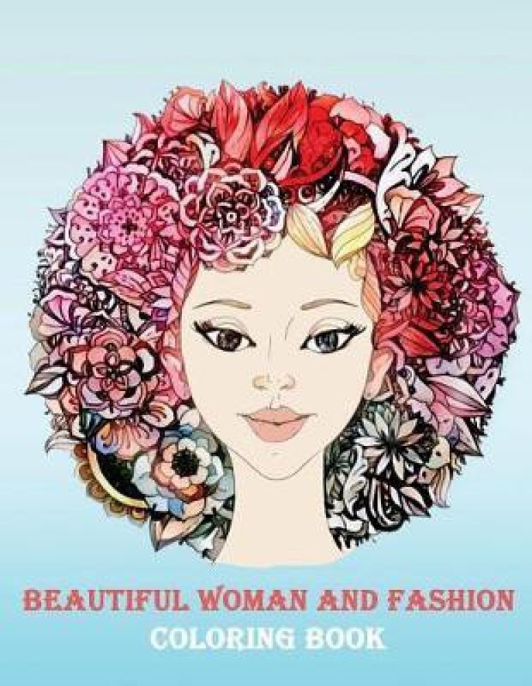  Pretty Women Portraits Coloring Book (2): Gorgeous