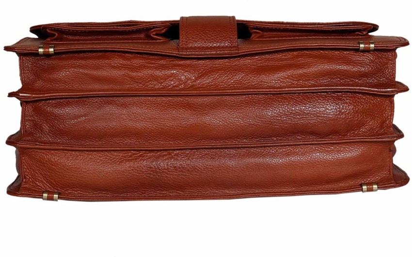 Buy Da leather villa LV Leather laptop messenger and shoulder