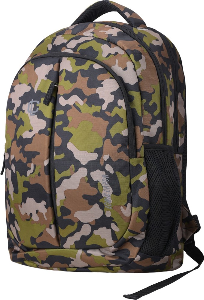 71% OFF on LOUIS CARON Hi storage printed 30 L Backpack(Black) on Flipkart