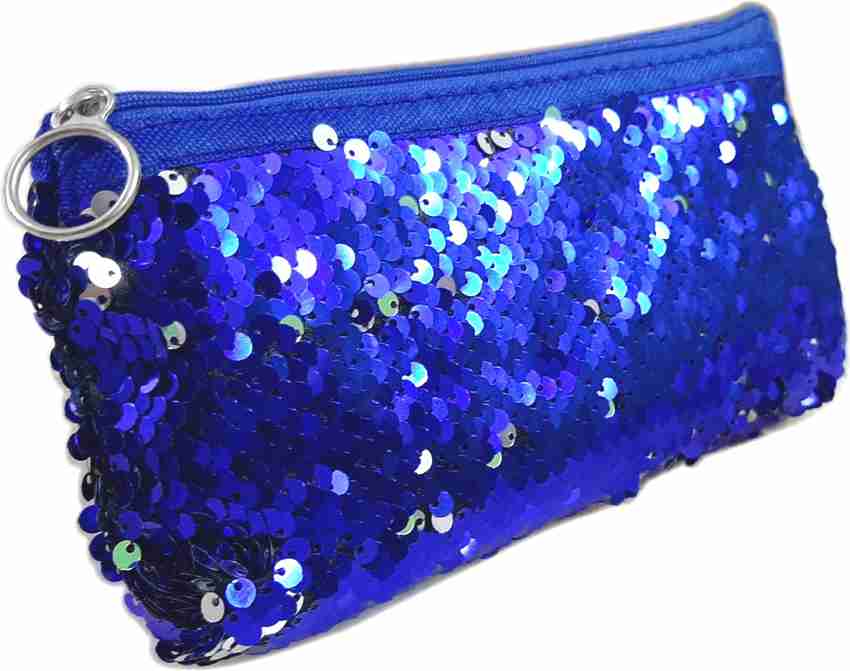 Blue colour top pouch