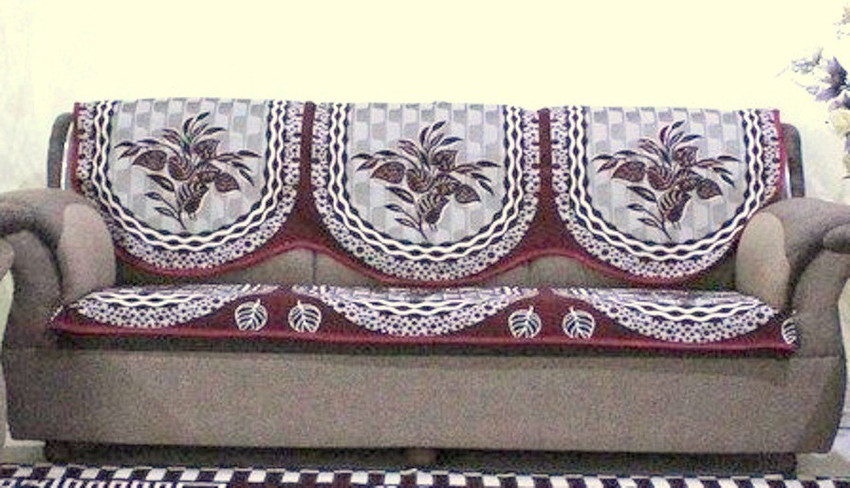 Flipkart SmartBuy Jacquard Abstract Sofa Cover Price in India