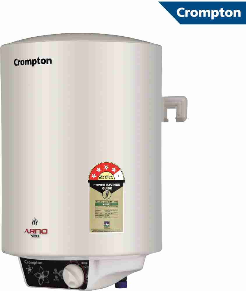 Crompton 15 L Storage Water Geyser (Crompton 15 L ARNO NEO AWSH-2615,  White) Price in India - Buy Crompton 15 L Storage Water Geyser (Crompton 15  L ARNO NEO AWSH-2615, White) online at Flipkart.com