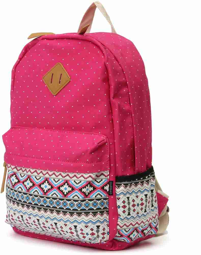 ONLINE Grtsunsea 3Pcs Fashion Canvas Backpack School Backpack with Cross body 22 L Laptop Backpack Rose Price in India Flipkart