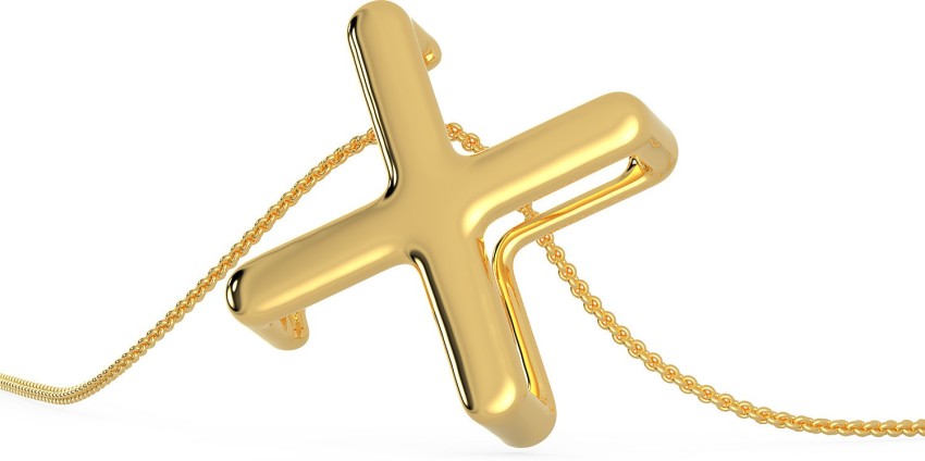 Gold cross pendant deals malabar gold