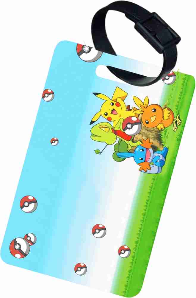 FUNCART Pokemon Luggage Tag Luggage Tag Multicolor Price in India Flipkart