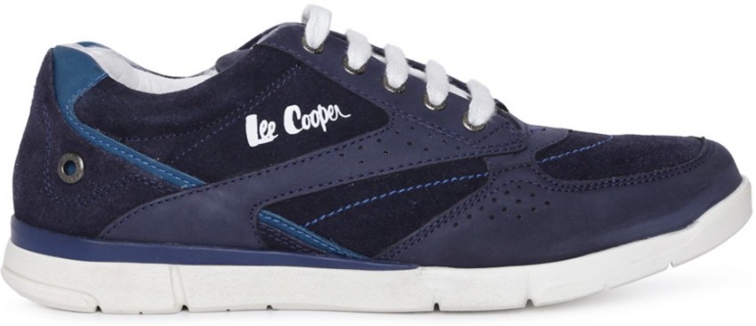 Lee cooper navy blue hot sale sneakers