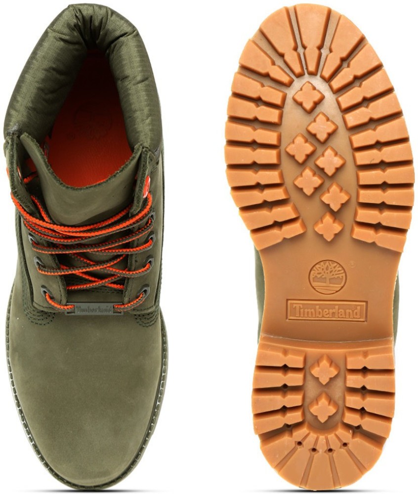 Orange and store green timberlands