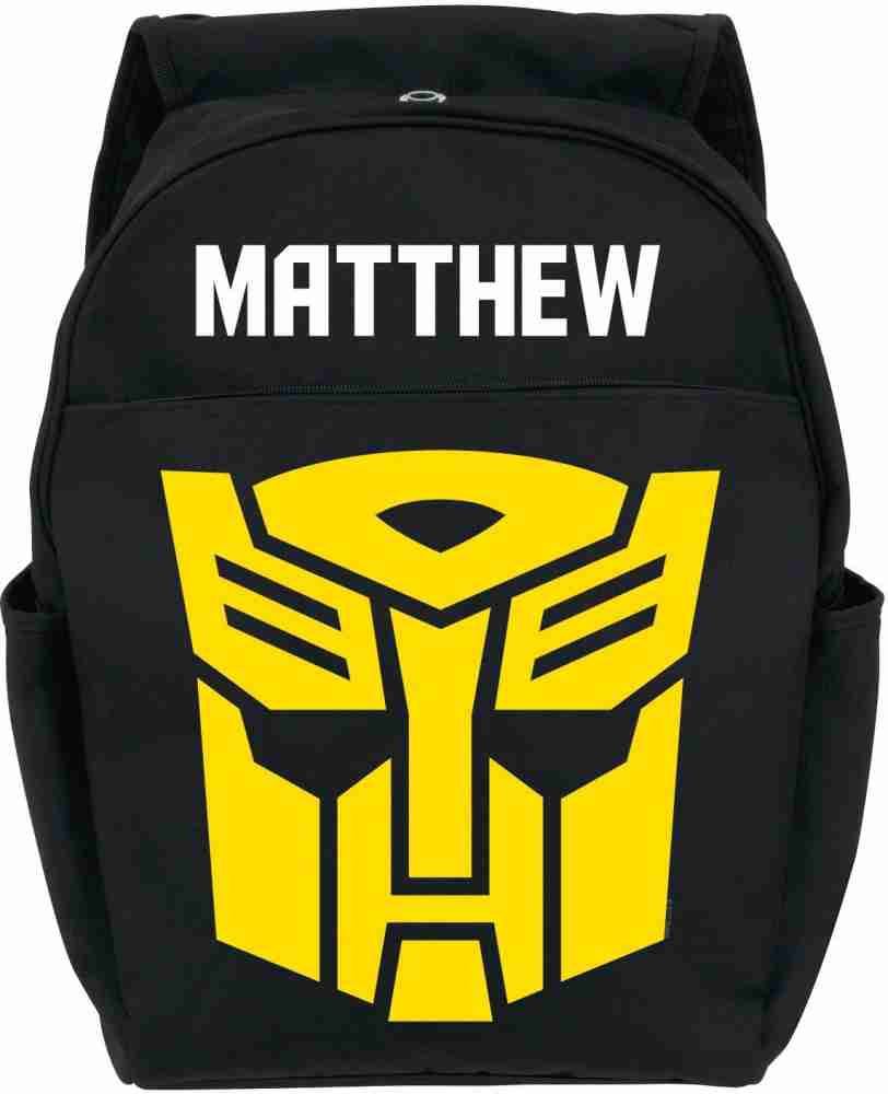 Transformers bumblebee outlet backpack