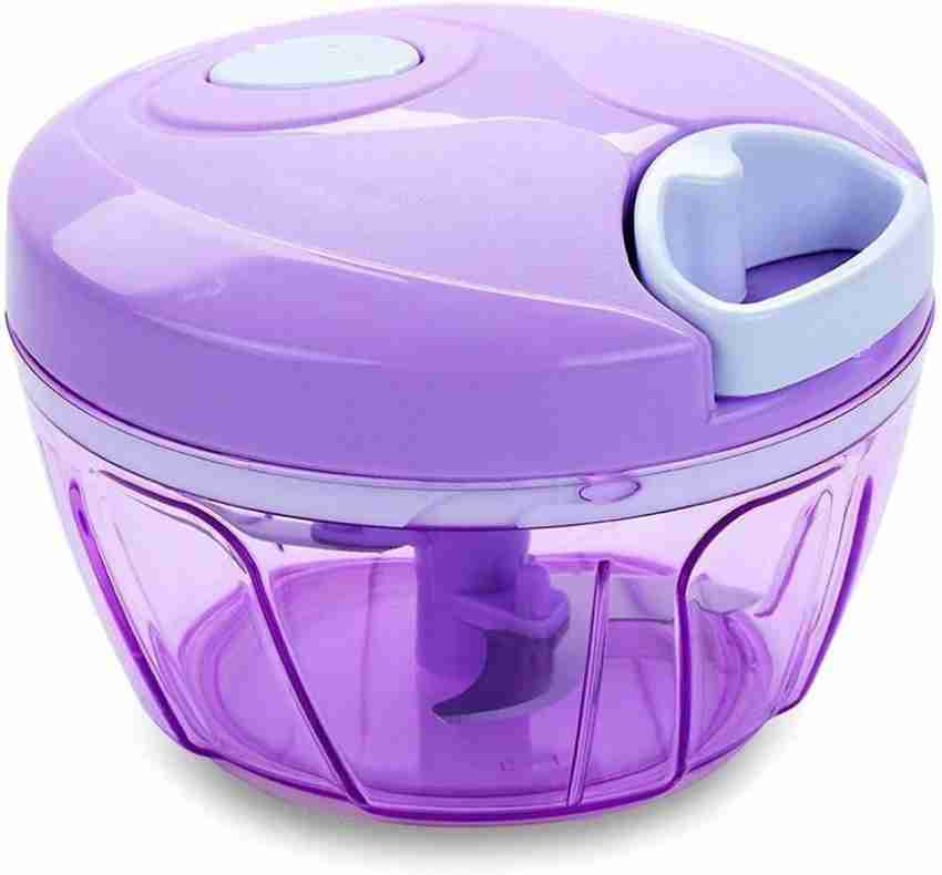 Kitchen Multi-function Vegetable Chopper Purple Household