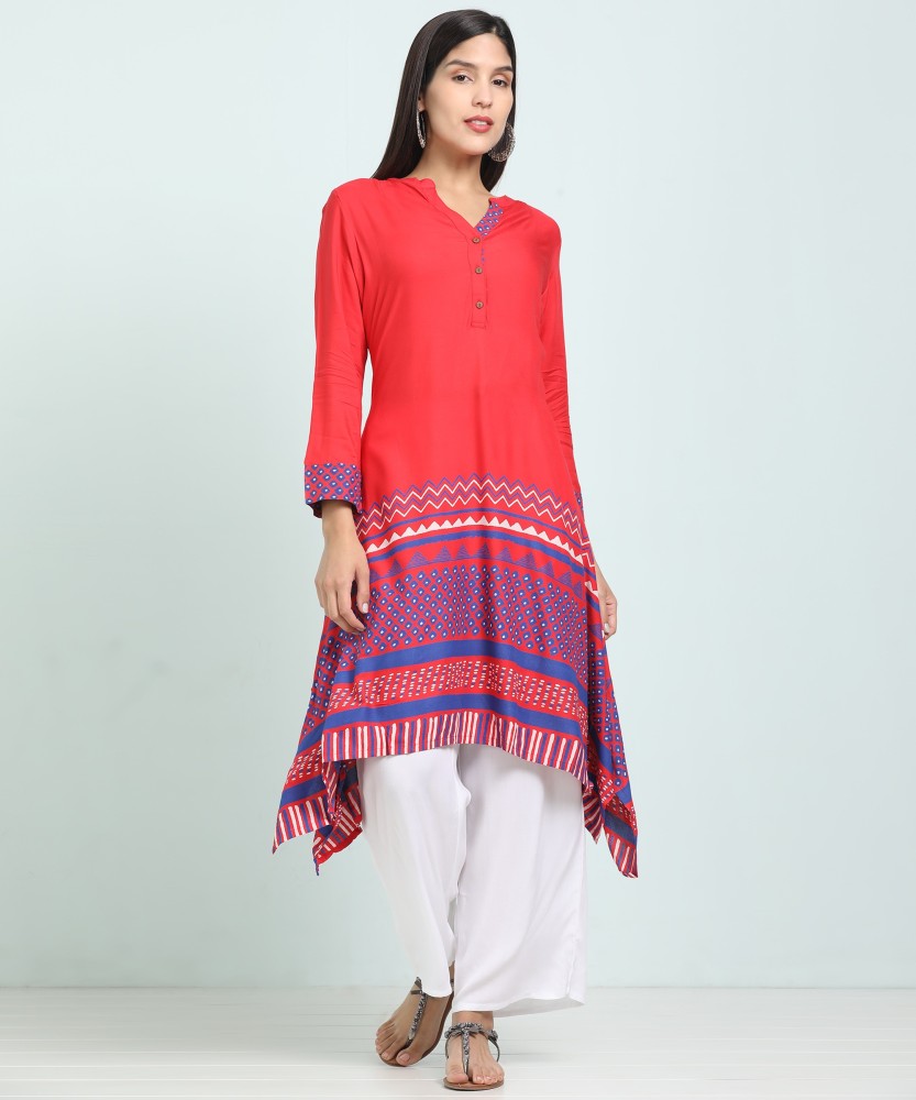 Asymmetric kurti outlet flipkart