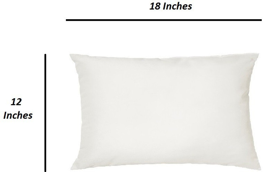 LaVichitra Cushion by Urban Arts Size 12 x 18 Inches Polyester Fibre Solid Cushion Pack of 3