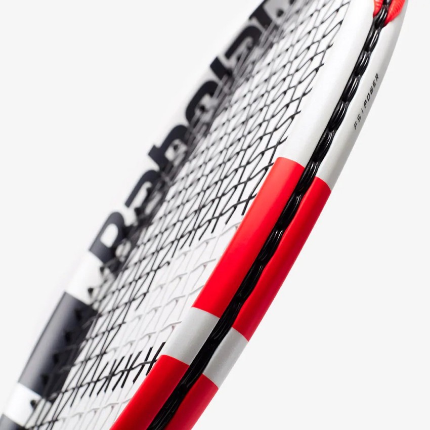 BABOLAT Pure Strike Junior 26 Racquet White Red Black Unstrung