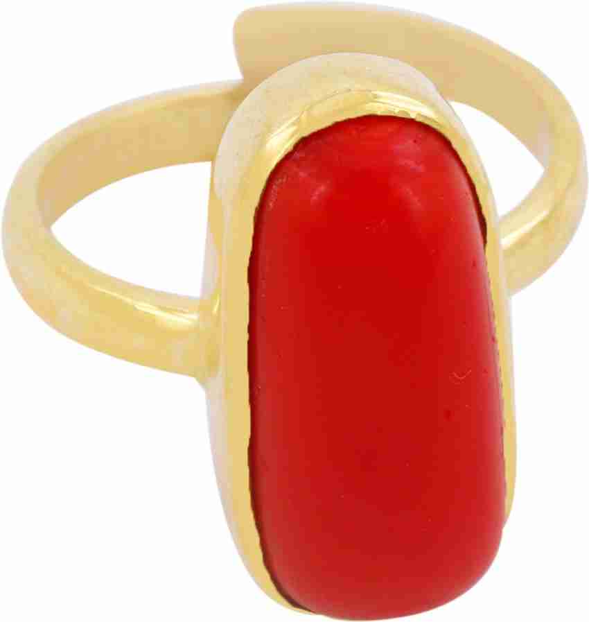 Original Stone 5.25 Ratti Punchdhatu Coral Munga Astrological Gemstone Adjustable Ring Stone Coral Ring Price in India Buy Original Stone 5.25 Ratti Punchdhatu Coral Munga Astrological Gemstone Adjust...