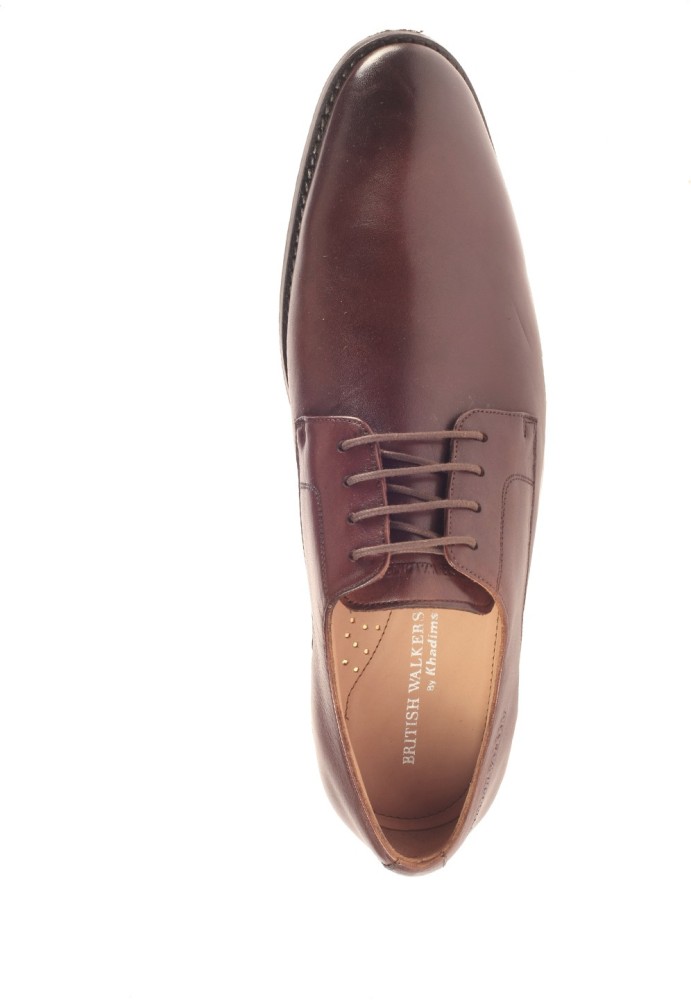 KHADIM British Walkers Burgundy Leather Horsebit Loafers Casual Shoe f
