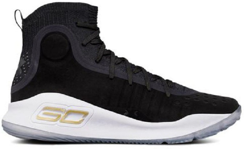 Stephen Curry UA Curry 4 More Dimes Black White Basketball Shoes For Men Buy Stephen Curry UA Curry 4 More Dimes Black White Basketball Shoes For Men Online at Best Price Shop