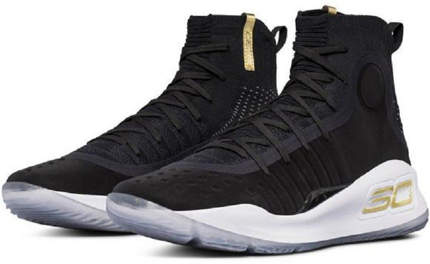 curry 4 black and white