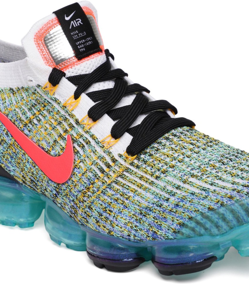 NIKE Air Vapormax Flyknit 3 Sneakers For Men Buy NIKE Air Vapormax Flyknit 3 Sneakers For Men Online at Best Price Shop Online for Footwears in India Flipkart