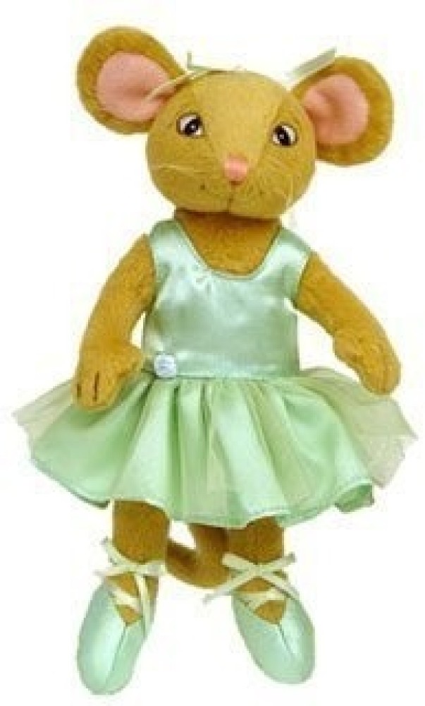 Angelina Ballerina Learn To Dance Alice Plush Mouse Doll By Sababa