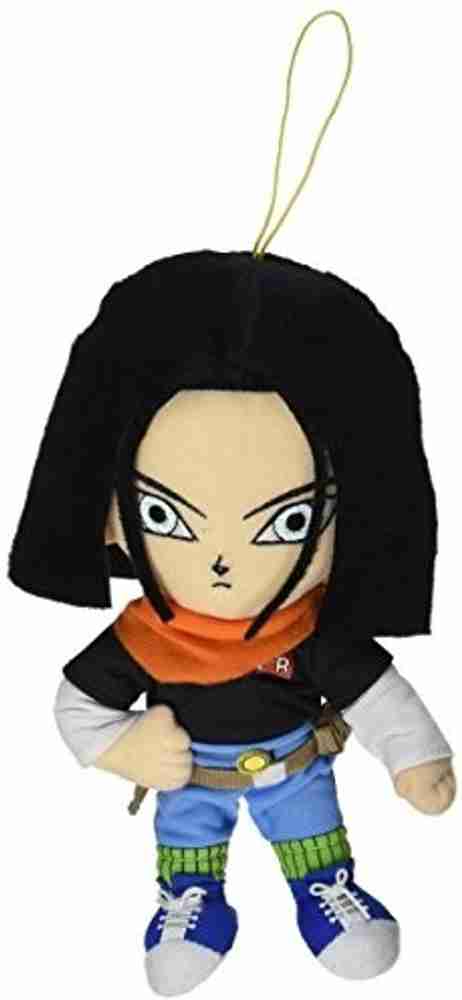 GE Animation GE-52718 Dragon Ball Z 8 Android #17 Black Hair Stuffed Plush