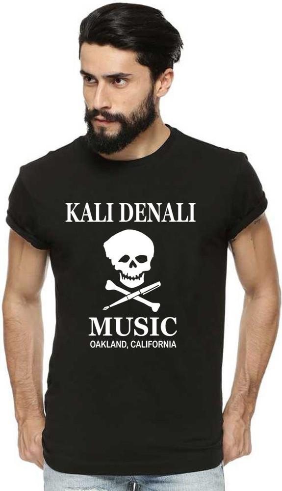 printcorners Printed Men Round Neck Black T Shirt Buy