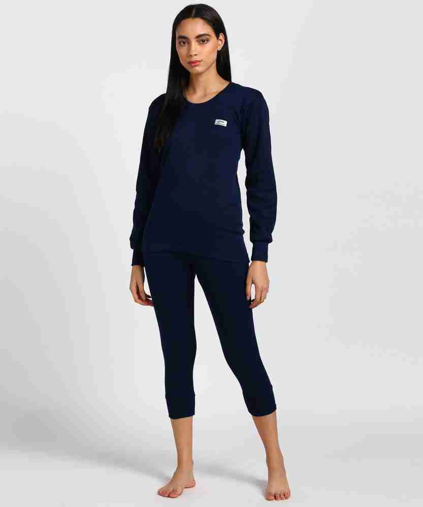 Buy Rupa Thermocot Women's Plain/Solid Thermal Set