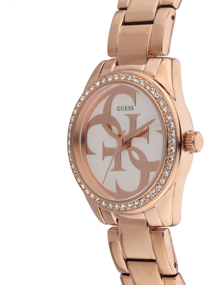 GUESS Rose Gold Dial Analog Watch - For Women - Buy GUESS Rose