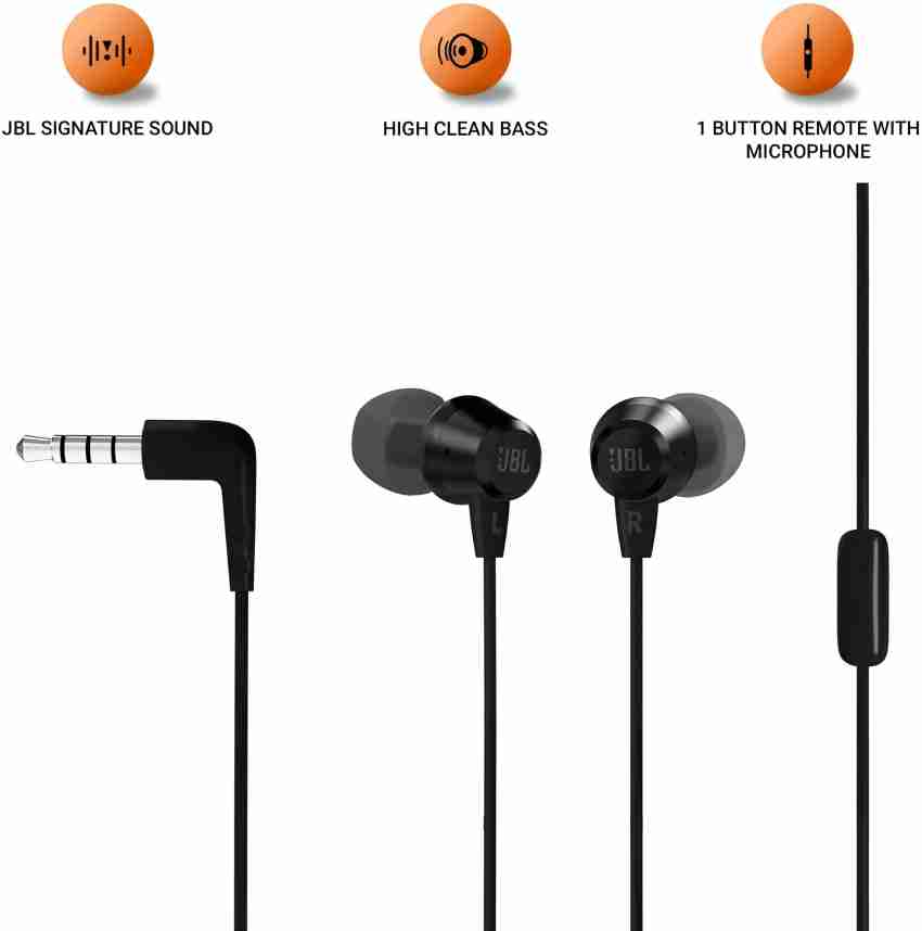 JBL C50HI Wired Headset Price in India Buy JBL C50HI Wired