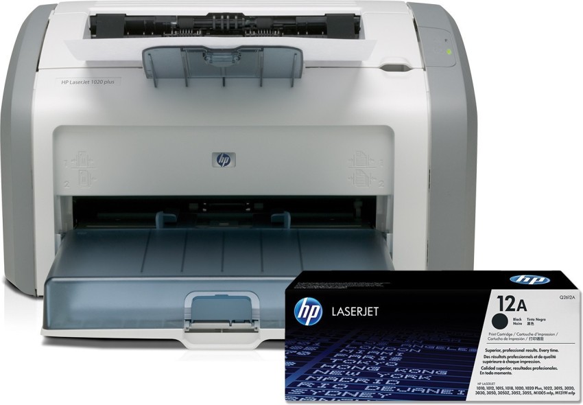HP LaserJet 1020 Plus Single Function Monochrome Laser Printer - HP :  Flipkart.com