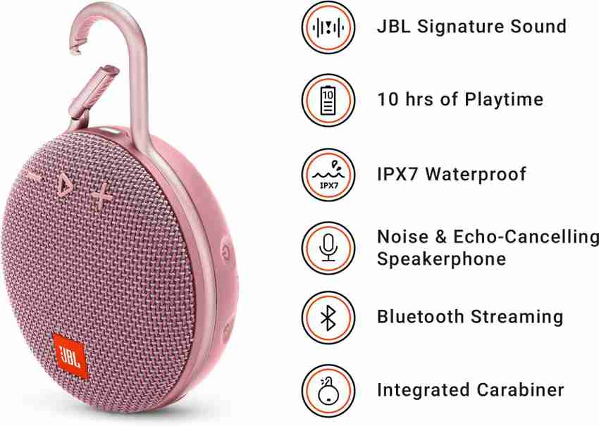 Jbl clip outlet 3 pink