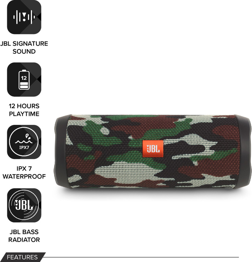 Jbl flip cheap 4 squad camouflage