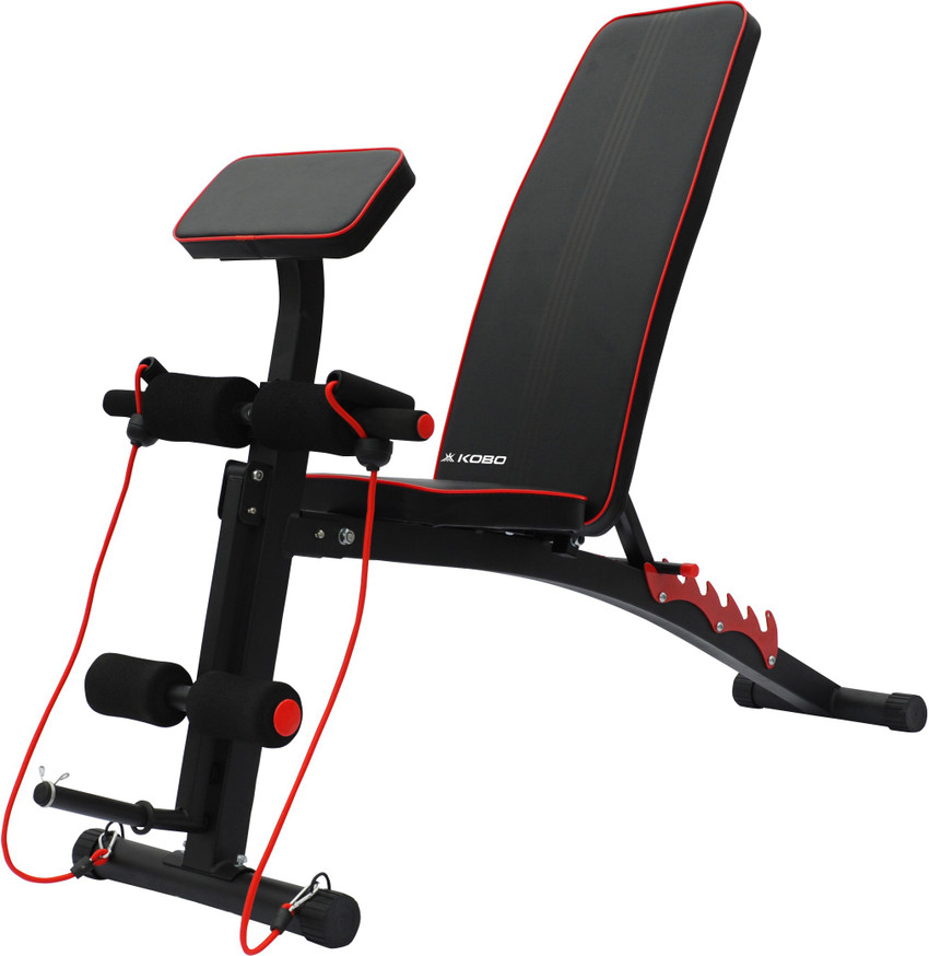 KOBO Dumbbell with Preacher Curl Imported Multipurpose Fitness