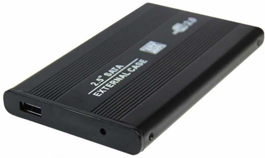 Wolfano External portable Sata Casing Hard Disk case Usb 2.0 2.5