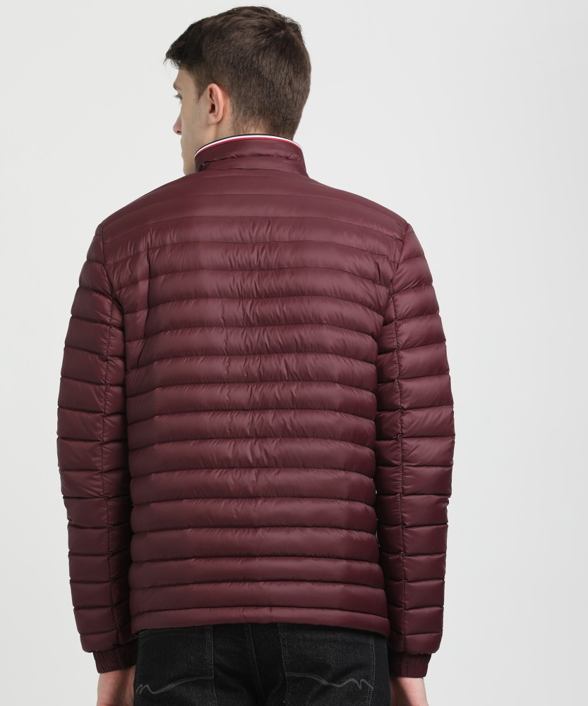 Tommy hilfiger 2024 maroon jacket