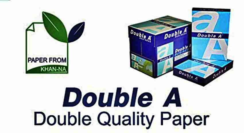 Double A Premium Photocopy Paper, A4 Size, 80 gsm, 5 Reams / Box