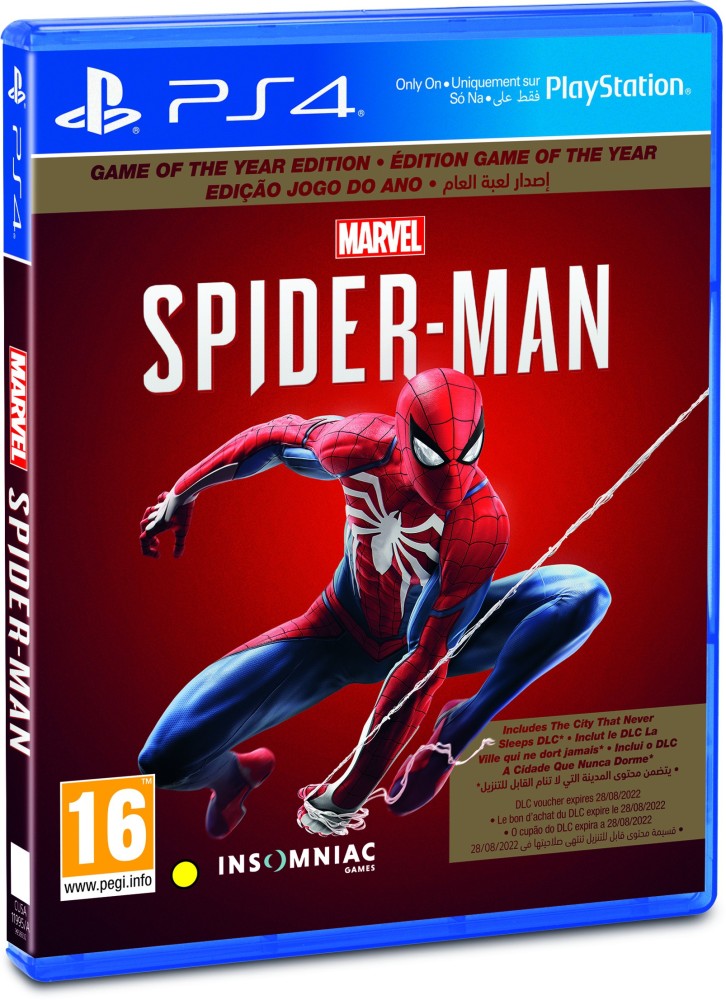 Marvel's Spider-Man (Edição Jogo do Ano) PS4 - Get Game