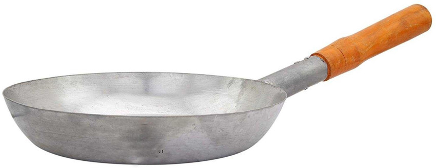 EGLOB Iron Fry Pan for Chinese Fry Pan 30 cm diameter 3 L capacity