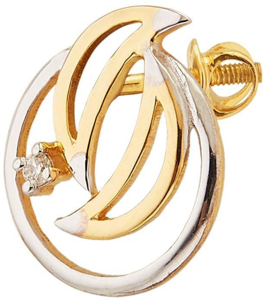 Buy Yellow Gold Earrings for Women by Whp Jewellers Online