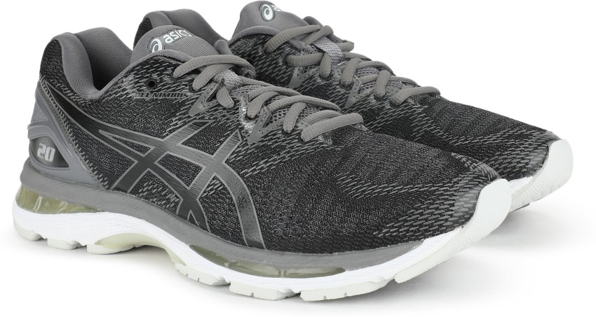 Asics gel-nimbus 20 men's running shoes black/carbon best sale