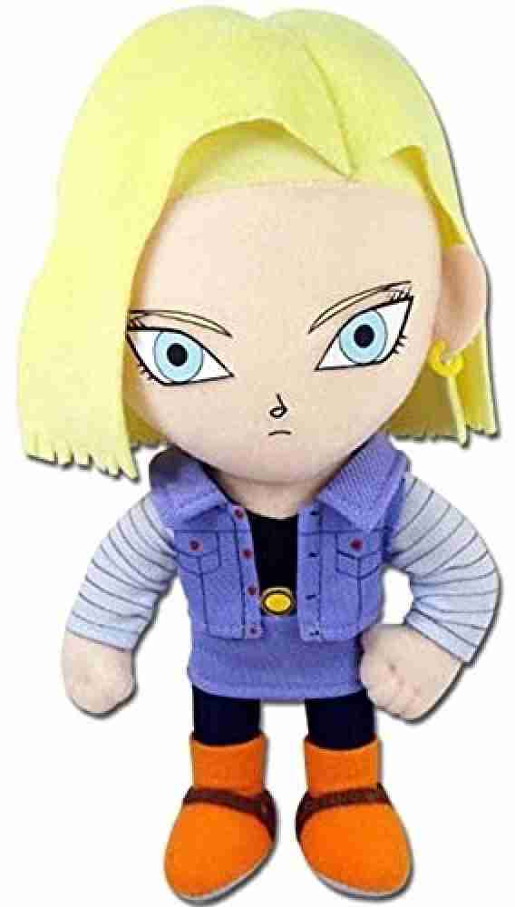 GE Animation GE-52718 Dragon Ball Z 8 Android #17 Black Hair Stuffed Plush