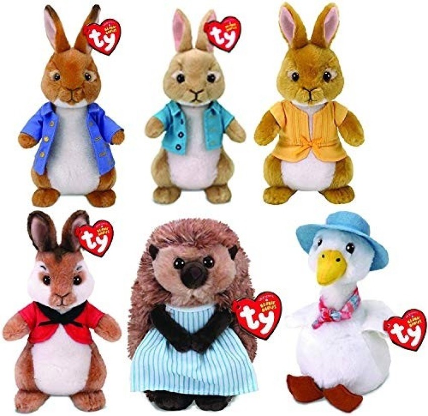 Ty beanie babies peter rabbit outlet collection