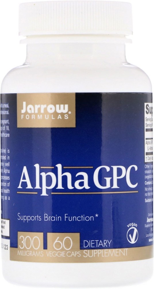 Alpha GPC Choline 300 mg - 180 Vegetarian Capsules