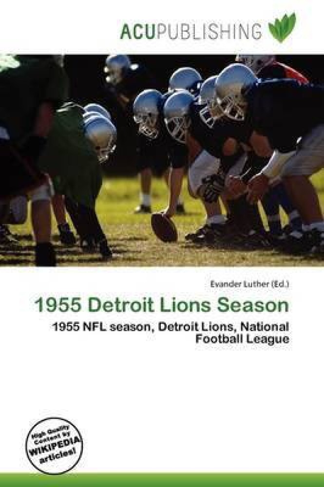 1955 Detroit Lions Season: Buy 1955 Detroit Lions Season by