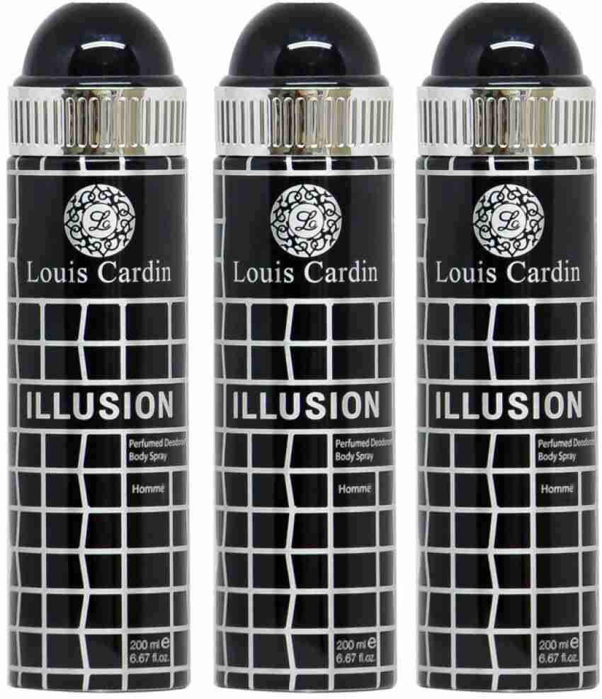 Louis Cardin Sacred Perfumed Deodorant Body Spray Combo 200 Ml Deodorant  Spray - For Men & Women - Price in India, Buy Louis Cardin Sacred Perfumed  Deodorant Body Spray Combo 200 Ml