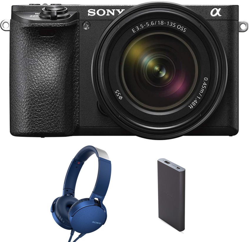 SONY Alpha ILCE-6500M (With Headphone & Powerbank) Mirrorless