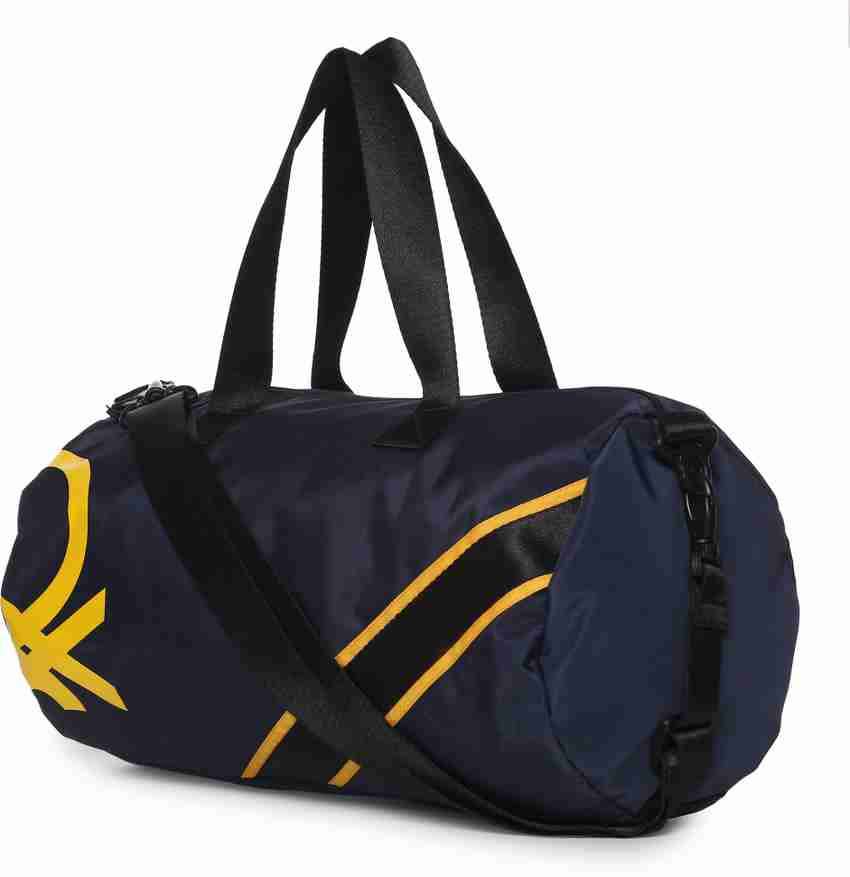 Benetton gym bag blue on sale