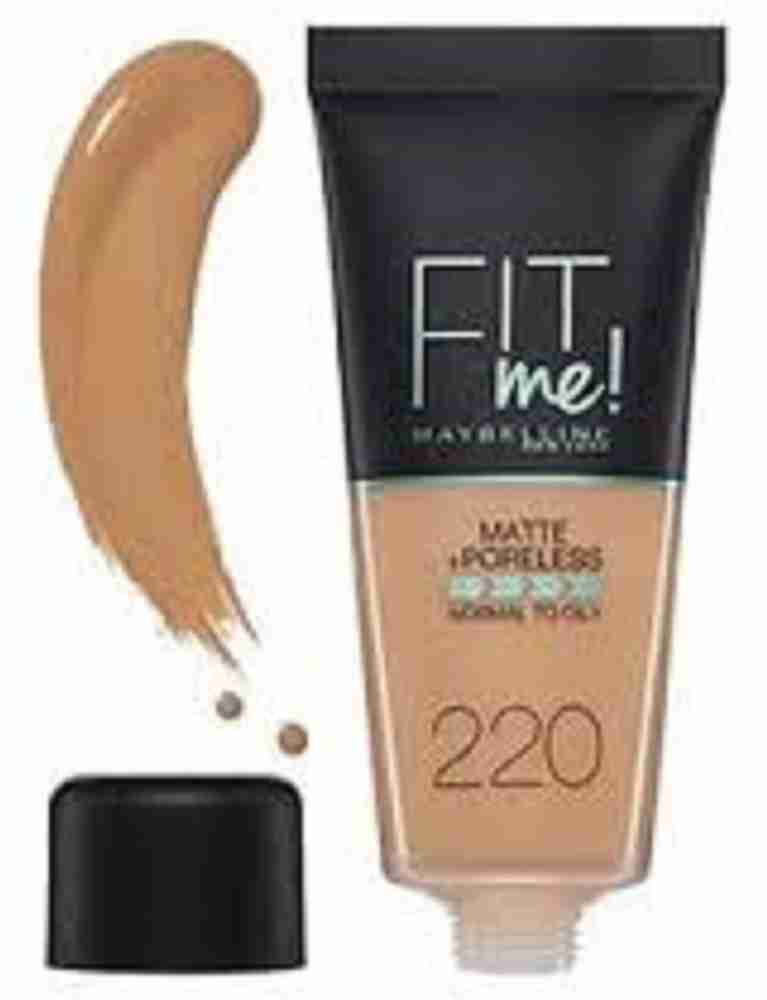 Buy Maybelline New York Fit Me Foundation 220 Natural Beige Online in India  - Allure Cosmetics - Allure